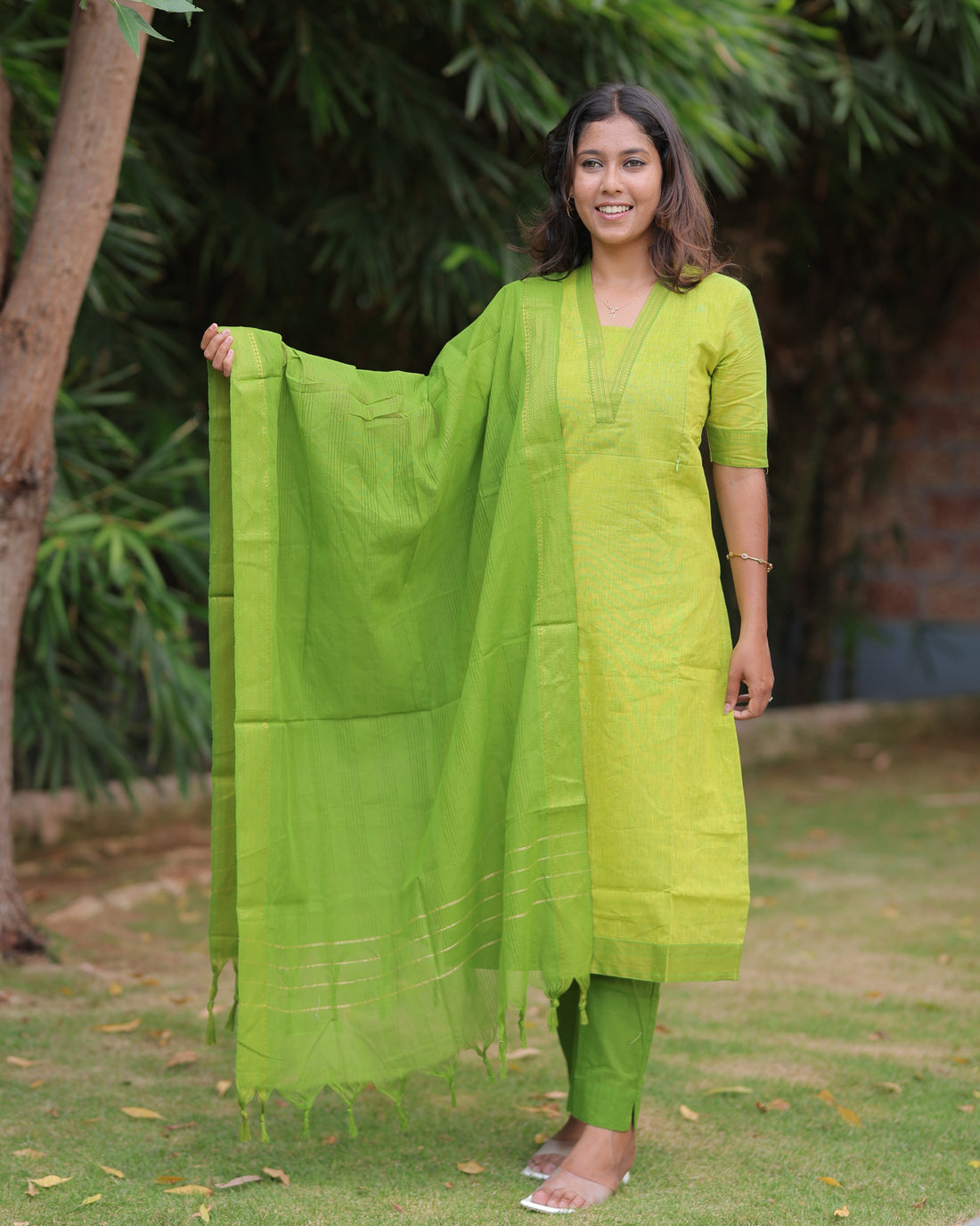 Mangalagiri V2 | Maternity Kurti with Lining [TOP + PANT + DUPATTA]