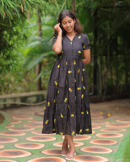 Roman Silk V3 | Maternity Maxi with Full Lining [Double Side Zips]