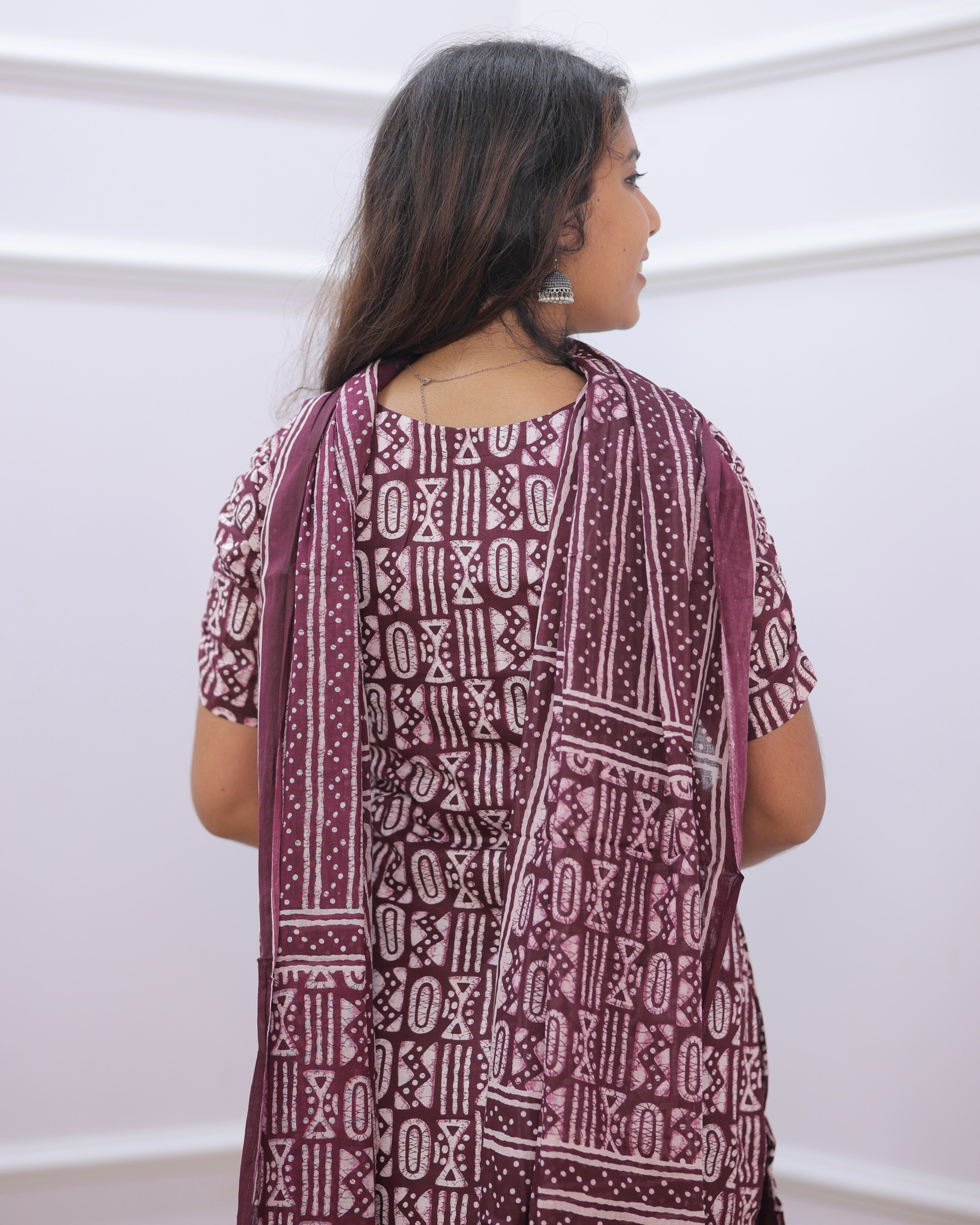 Radha | Maternity Kurti with Lining [TOP + PANT + DUPATTA]