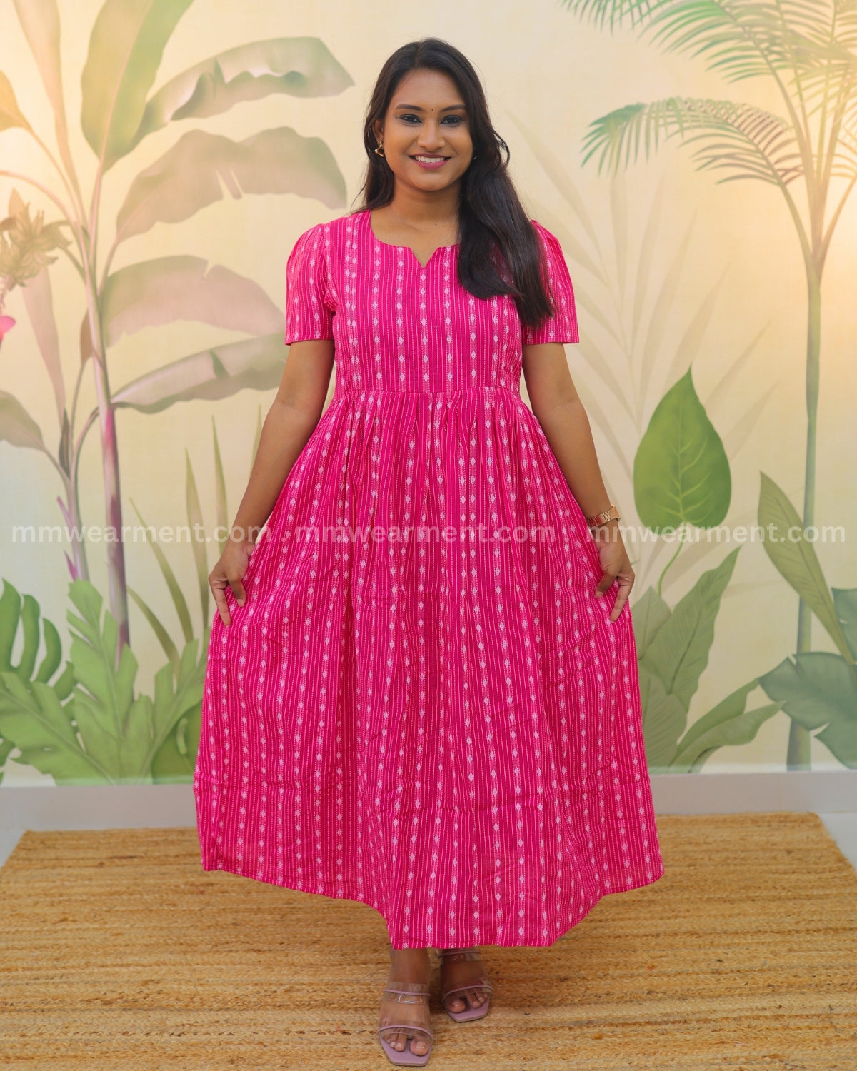 Pink-Diamond | Maternity Kurti with Lining