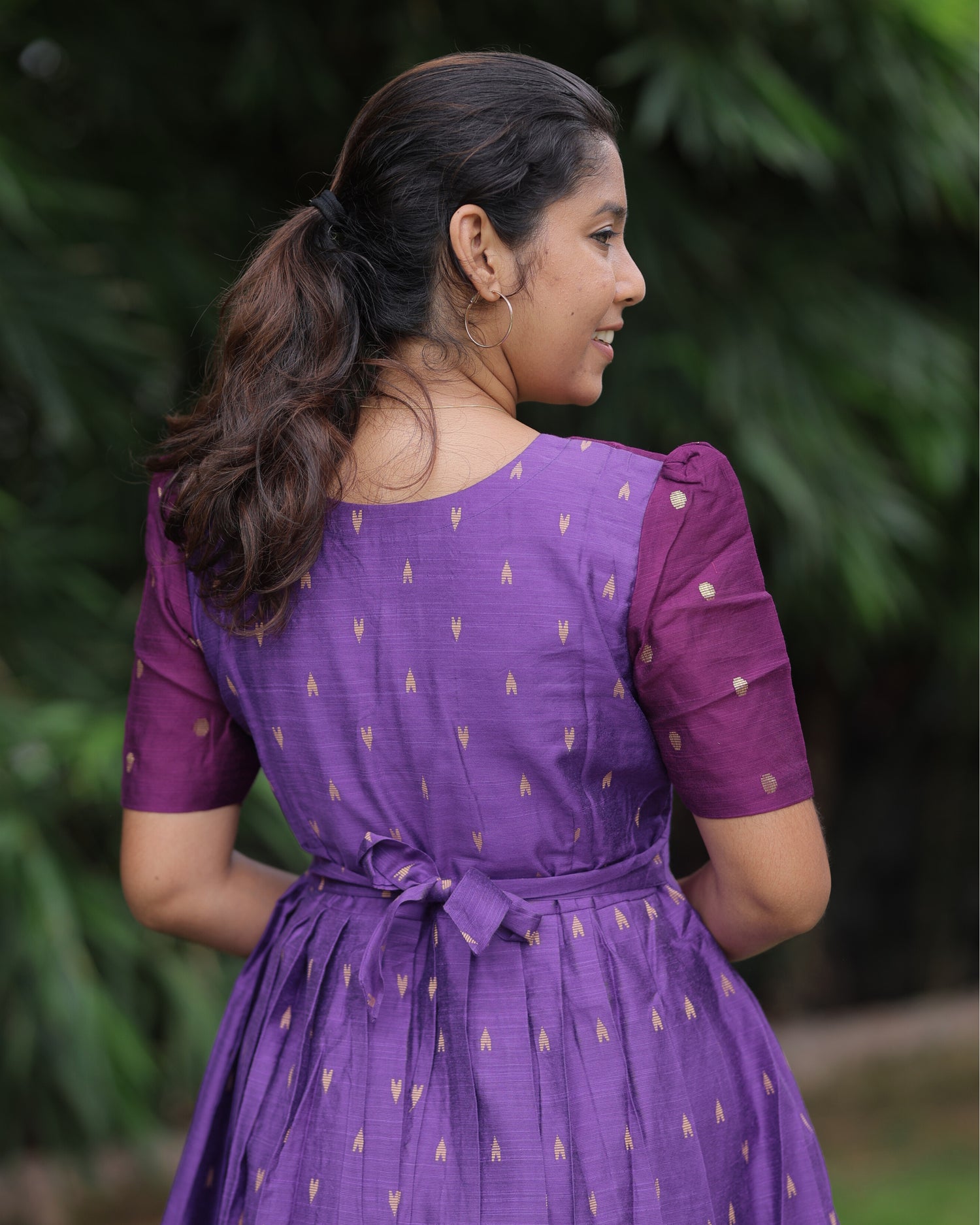 Kundhavai | Maternity Maxi with Full Lining [Double Side Zips]
