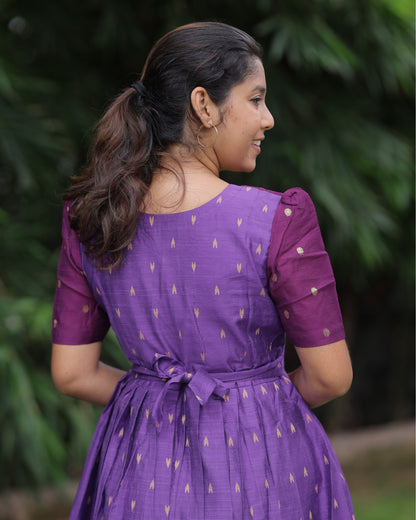 Kundhavai | Maternity Maxi with Full Lining [Double Side Zips]