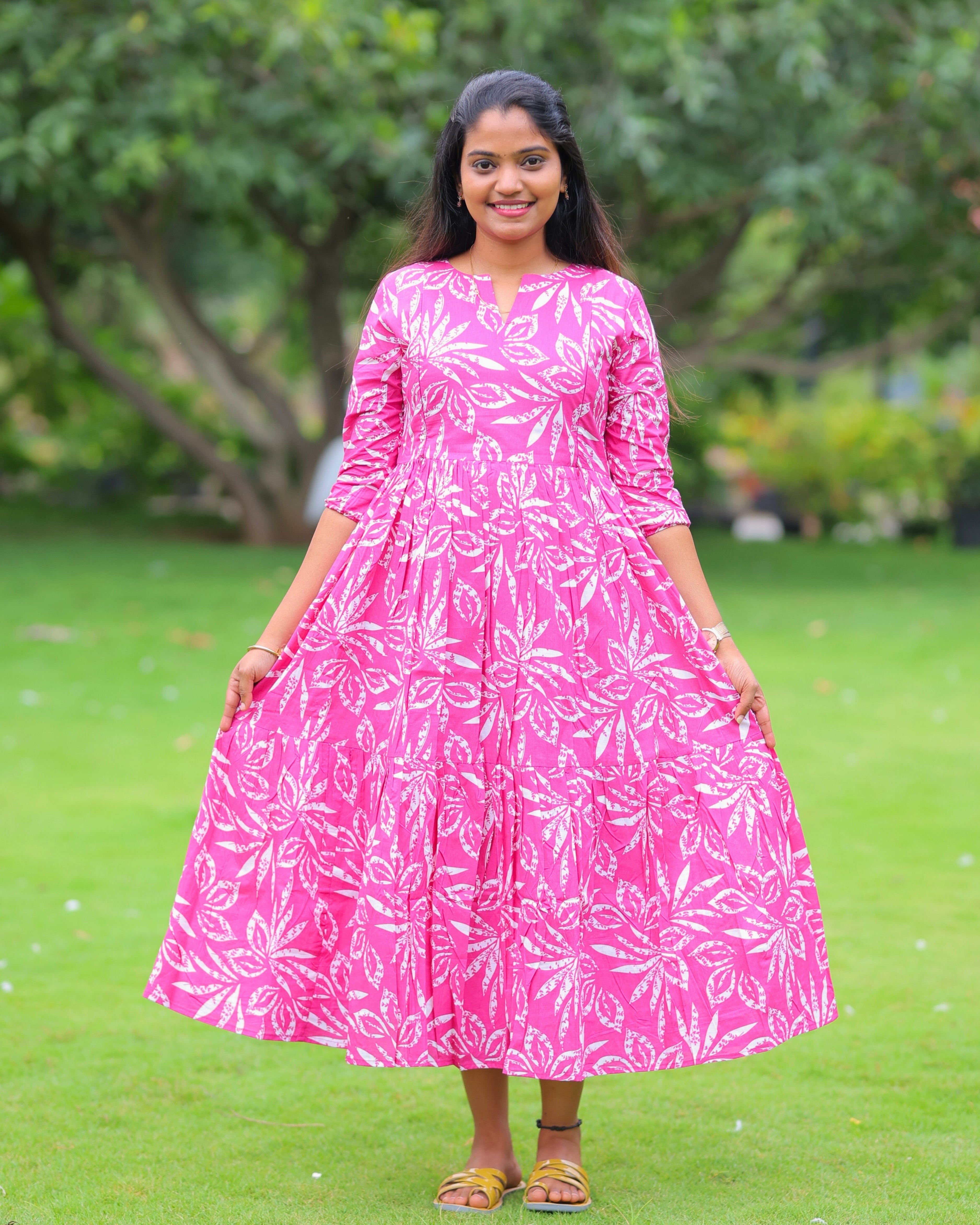 Hazel | Maternity Maxi with Full Lining [Double Side Zips]