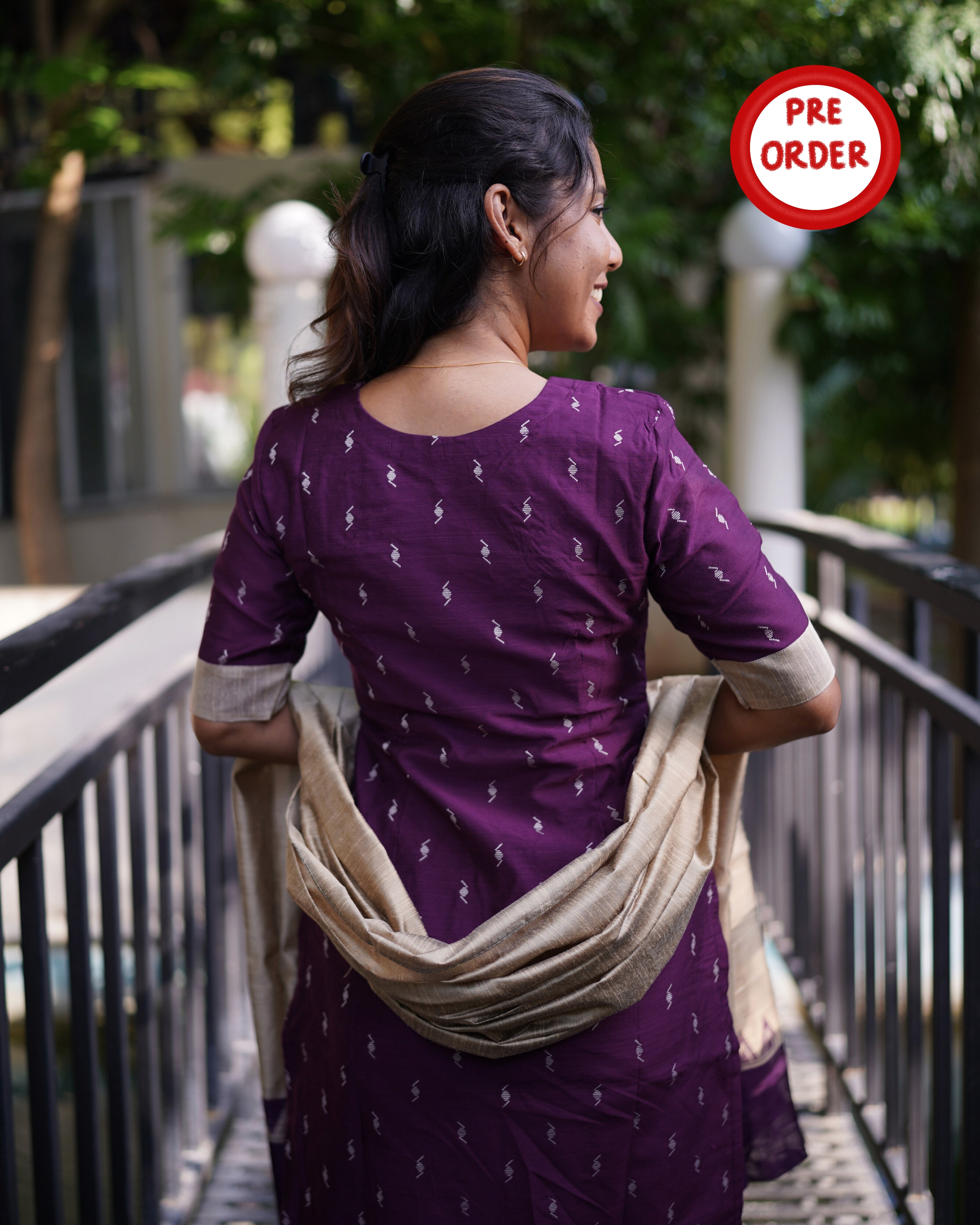 Vasuki | Maternity Kurti with Lining [TOP + PANT + DUPATTA] - DISPATCH DATE_SEP 30
