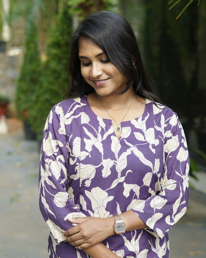 Ahaana | Maternity Kurta Set with Lining