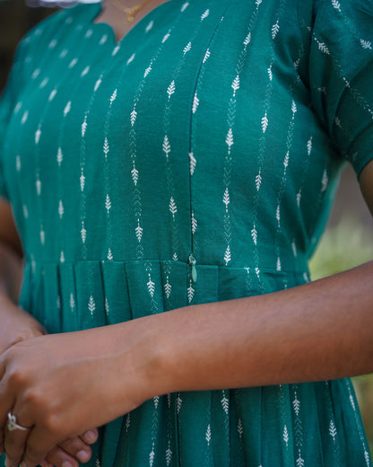 Priyanga | Maternity Maxi with Top Lining [Double Side Zips] - DISPATCH DATE _ SEP 01