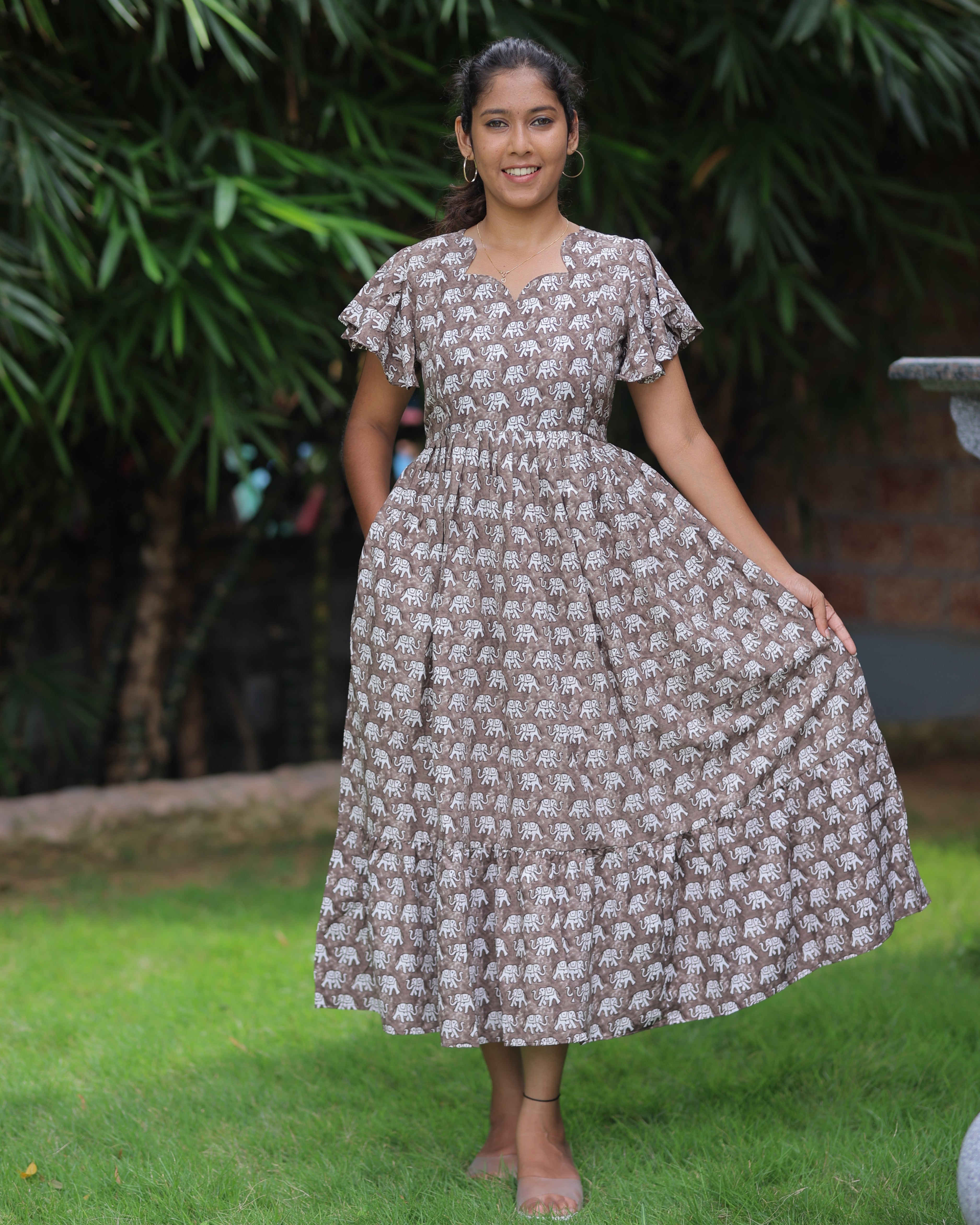 Little Mee | Maternity Maxi [Double Side Zips]