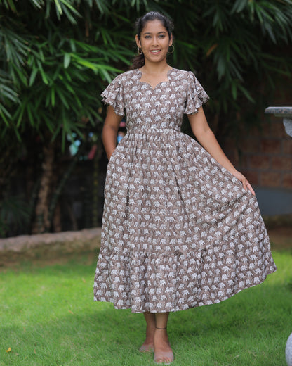 Little Mee | Maternity Maxi [Double Side Zips]