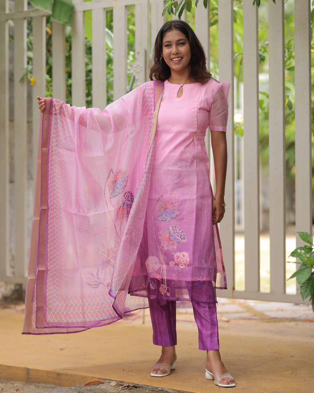 Yurekha | Maternity Kurti with Lining [TOP + PANT + DUPATTA]