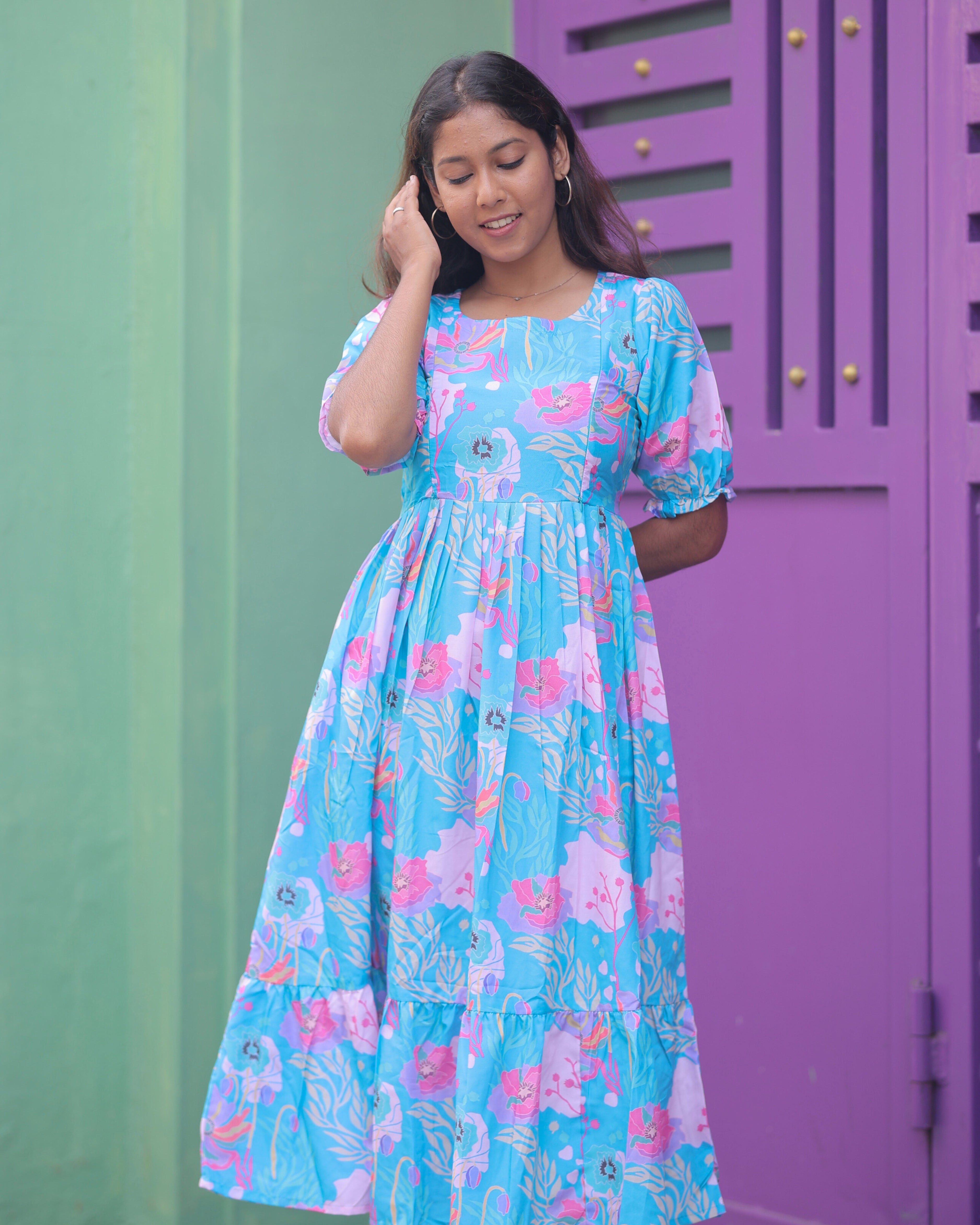 Sowmi | Maternity Maxi [Double Side Zips]
