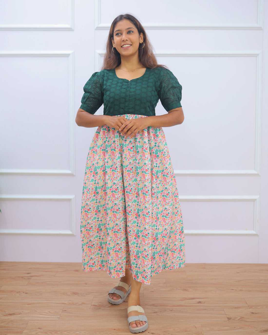 Yara V2 | Maternity Maxi with Full Lining [Center Zip]