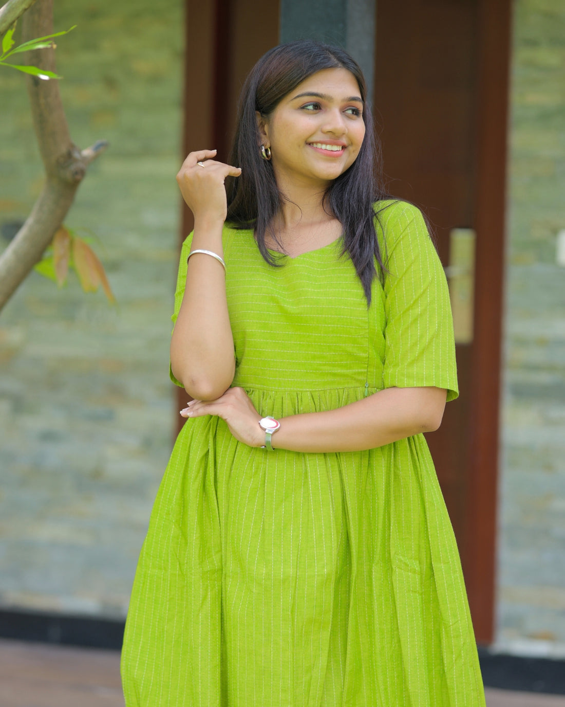 Kani_lines | Maternity Maxi with Lining