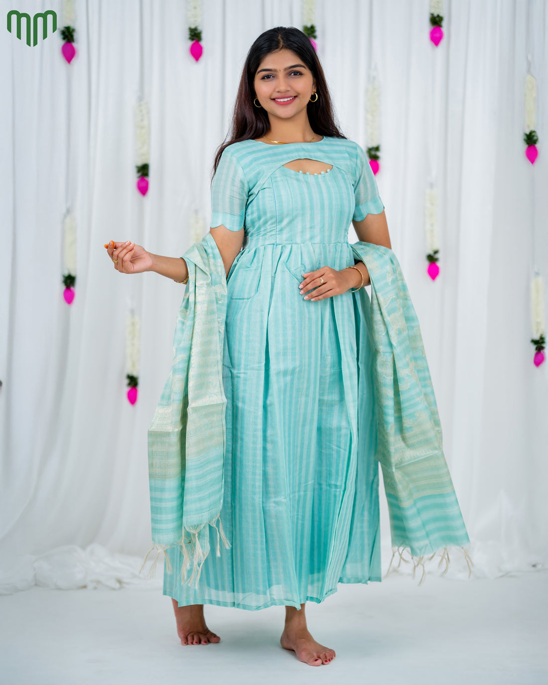 Banaras_V1 Maternity Maxi
