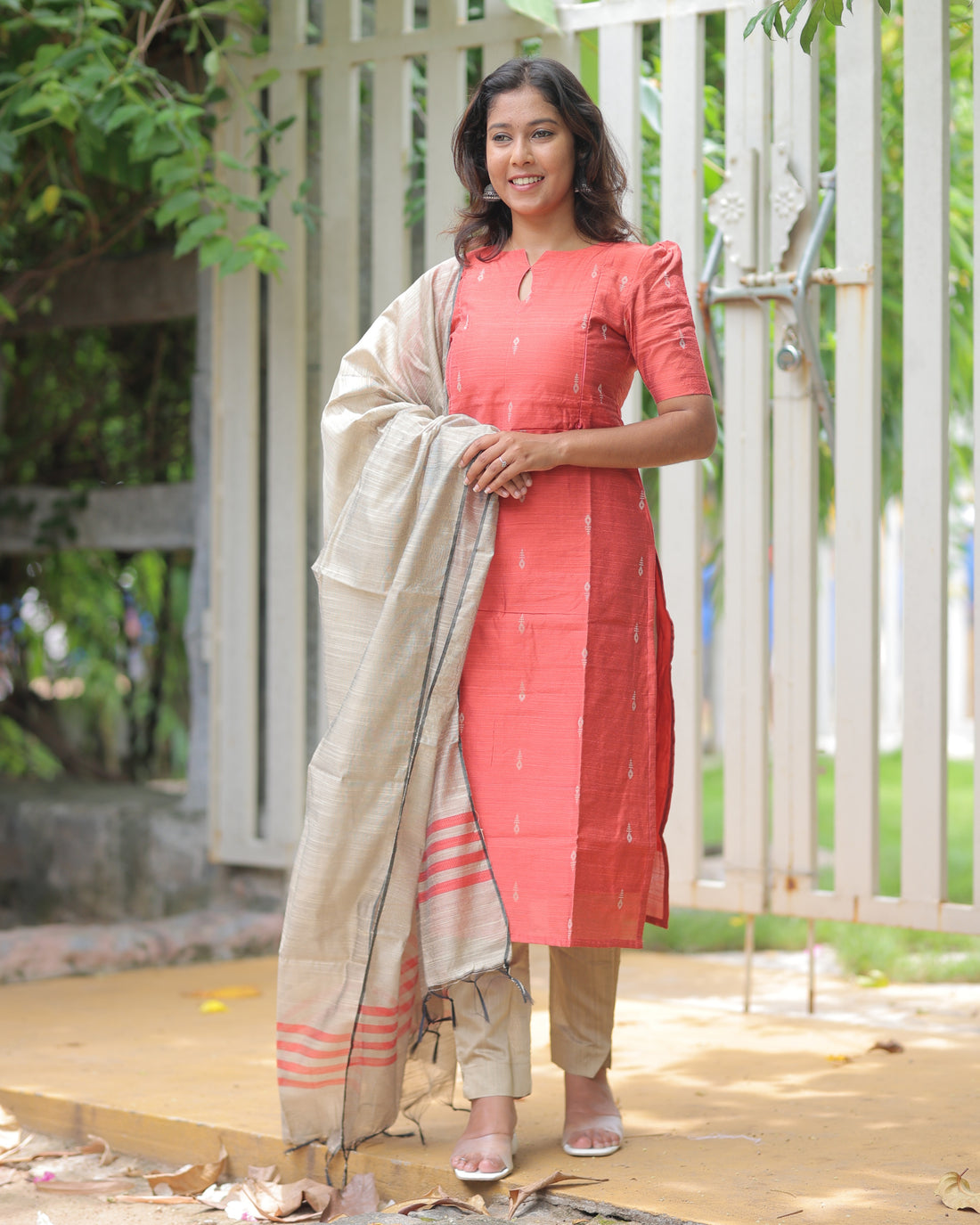 Rithika | Maternity Kurti with Lining [TOP + PANT + DUPATTA]- DISPATCH DATE - SEP 15