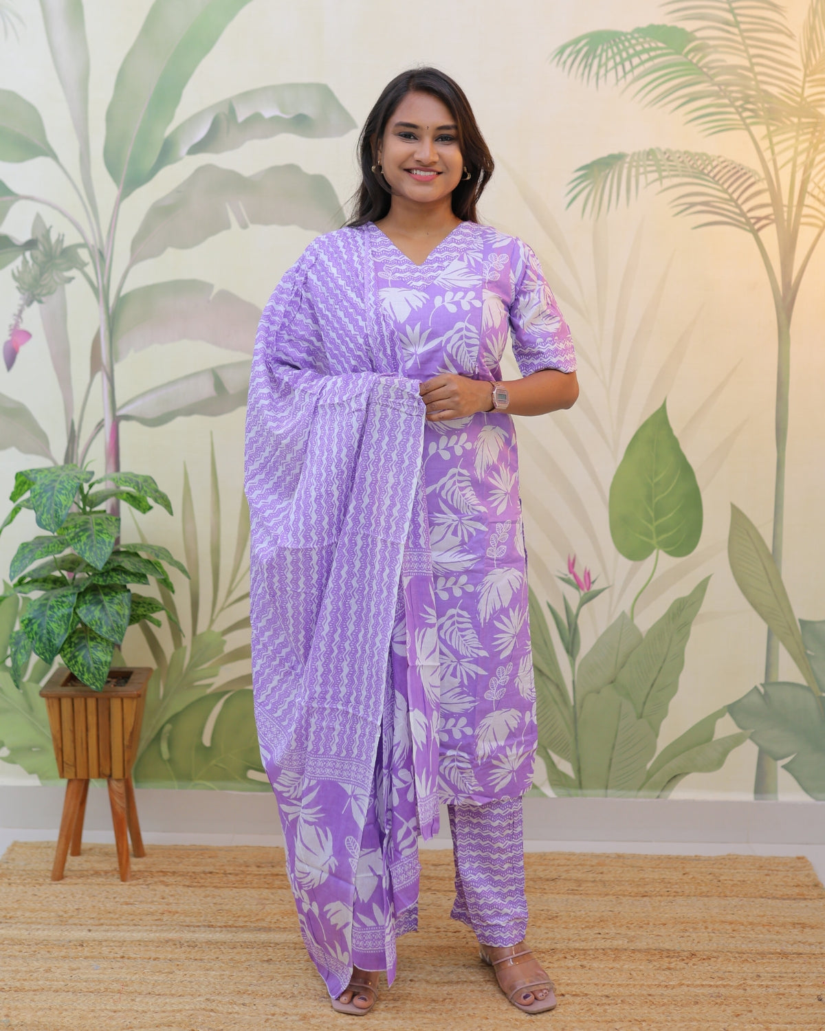 Qahira | Maternity Kurta Set with Lining