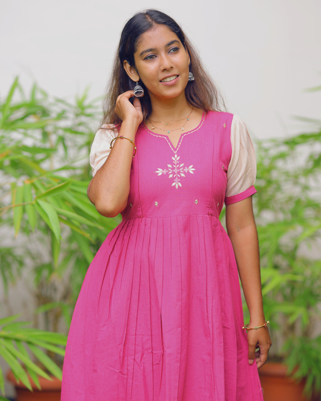 Janaki Maternity Maxi with Top Lining [Double Side Zips]