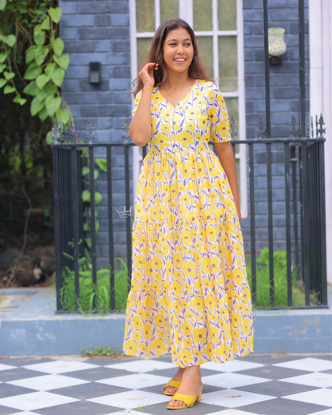 Sunshine Maxi with Lining [Center Zip]