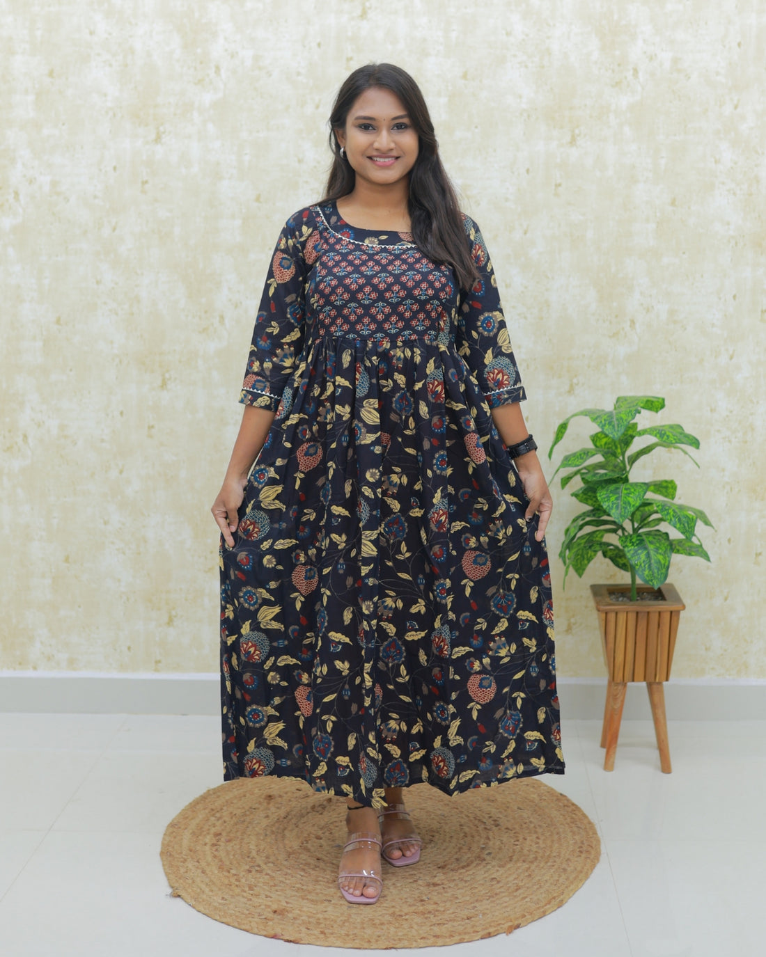 Nila | Maternity Cotton Kurti