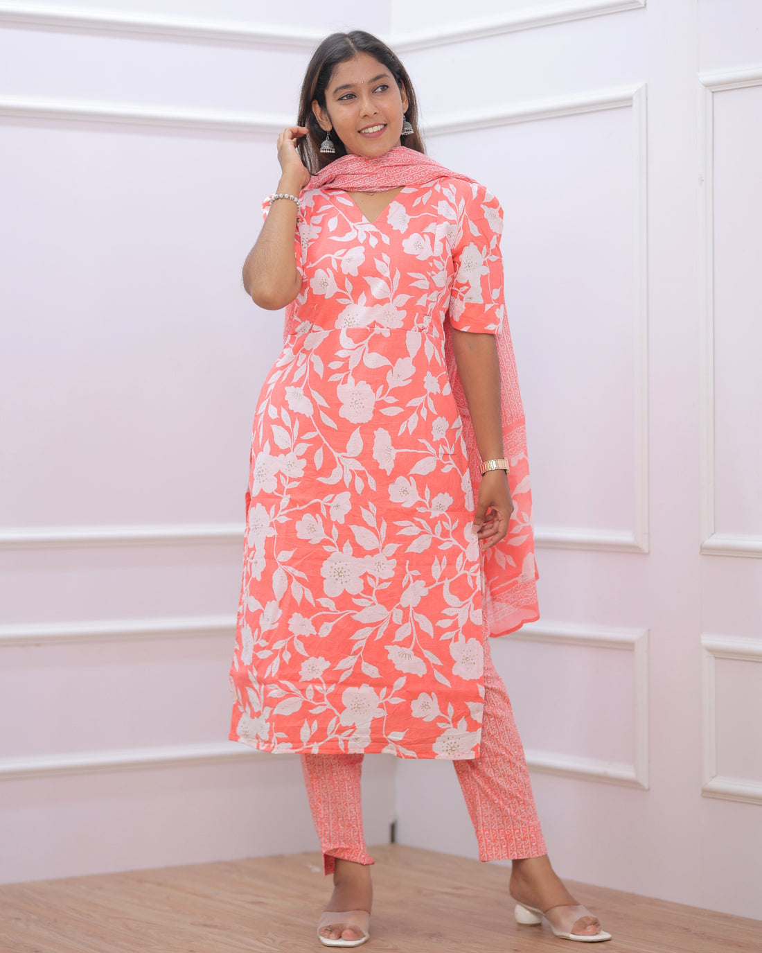Mahira | Maternity Kurti with Lining [TOP + PANT + DUPATTA]