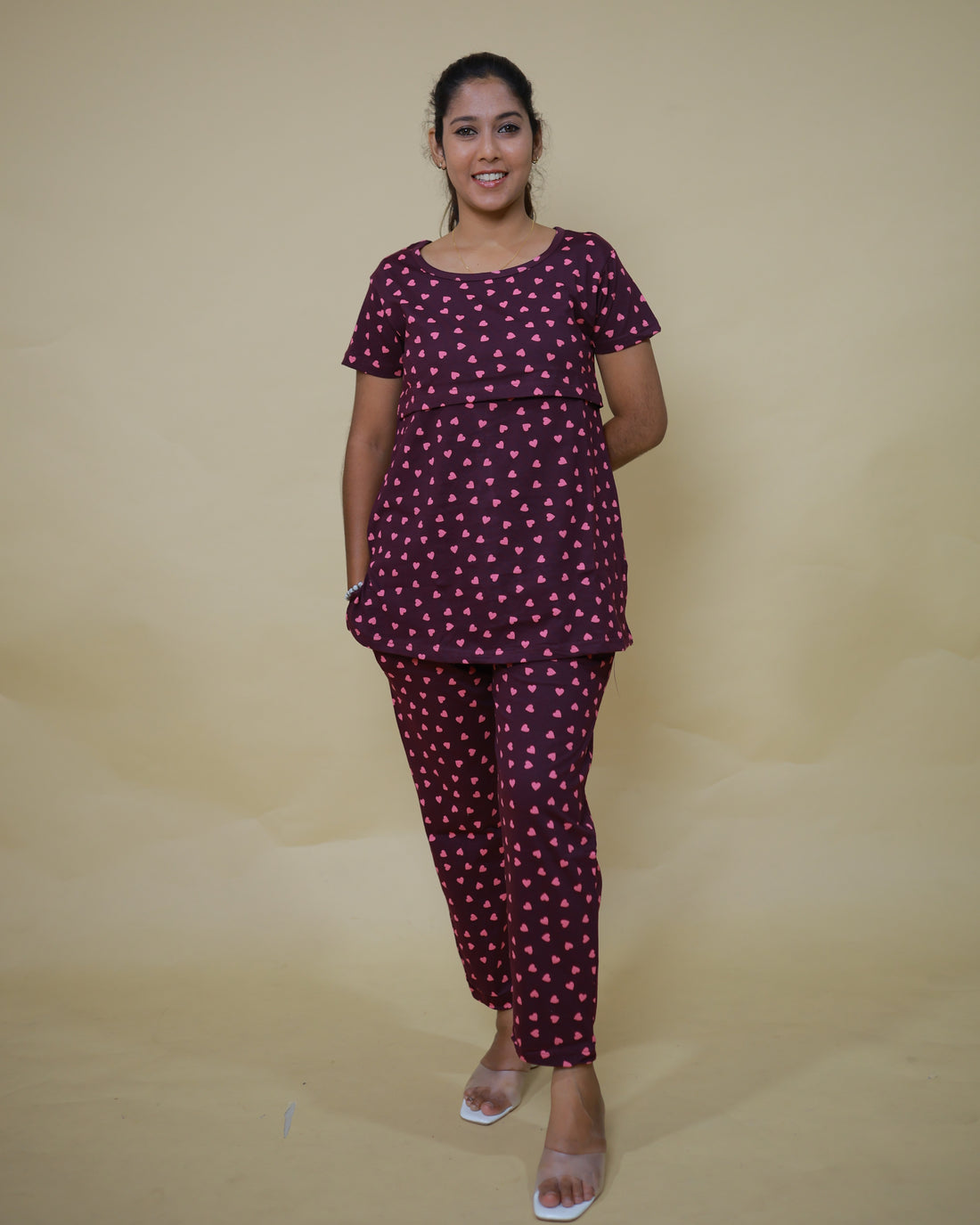 Ziya | Zipless Feeding Pant Set