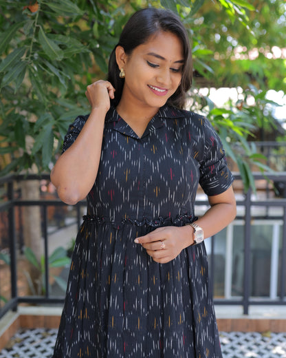 Emi-Ikkat | Maternity Kurti