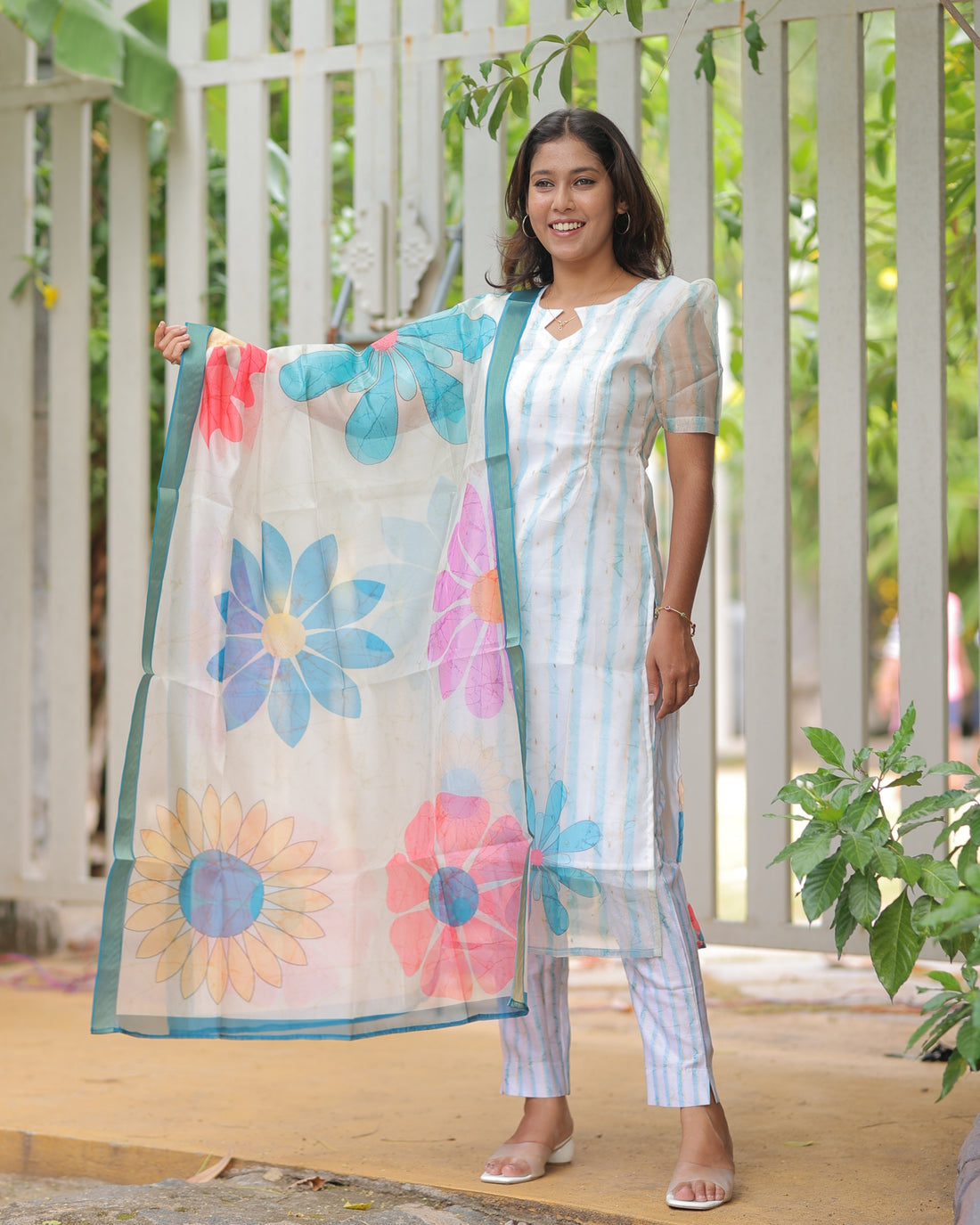 Zaina | Maternity Kurti with Lining [TOP + PANT + DUPATTA]