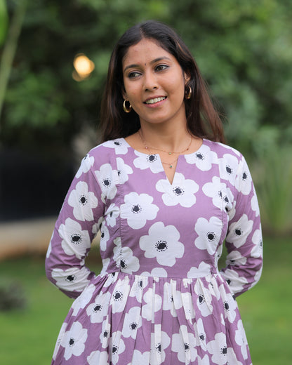 Prisha | Maternity Maxi with Full Lining [Double Side Zips]