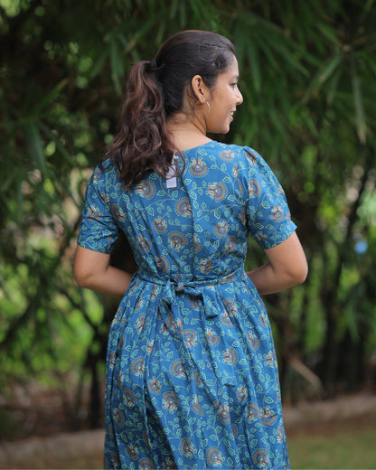 Ambika | Maternity Maxi [Double Side Zips]