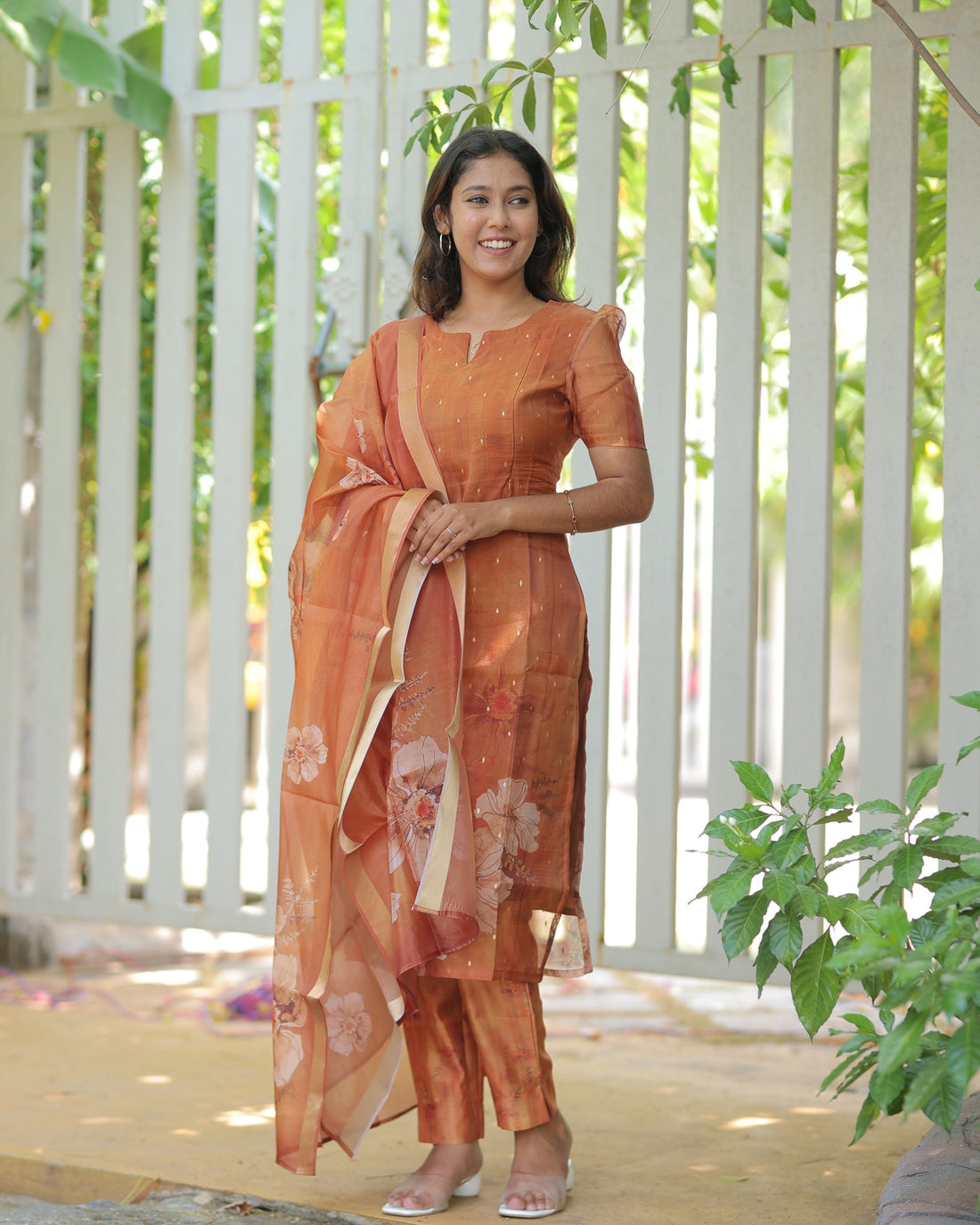 Tharani | Maternity Kurti with Lining [TOP + PANT + DUPATTA]