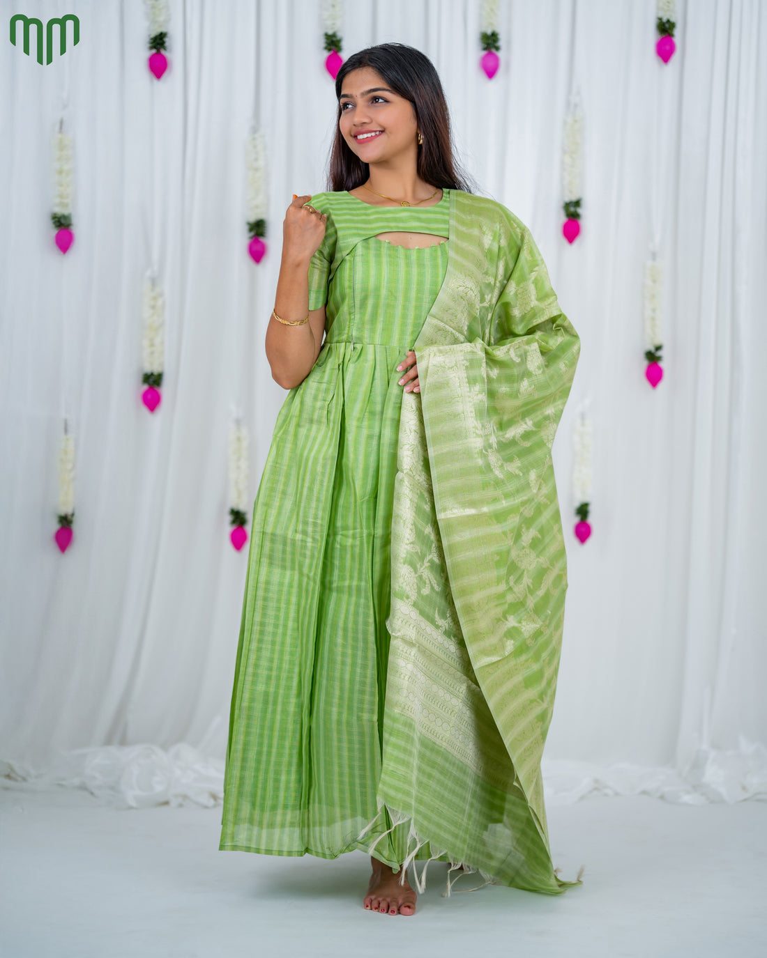Banaras_V4 Maternity Maxi