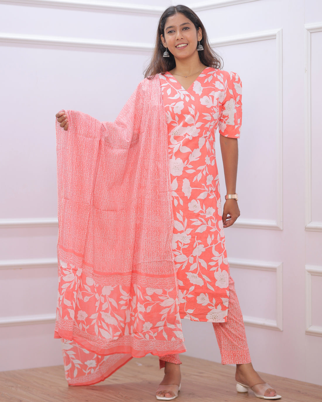 Mahira | Maternity Kurti with Lining [TOP + PANT + DUPATTA]