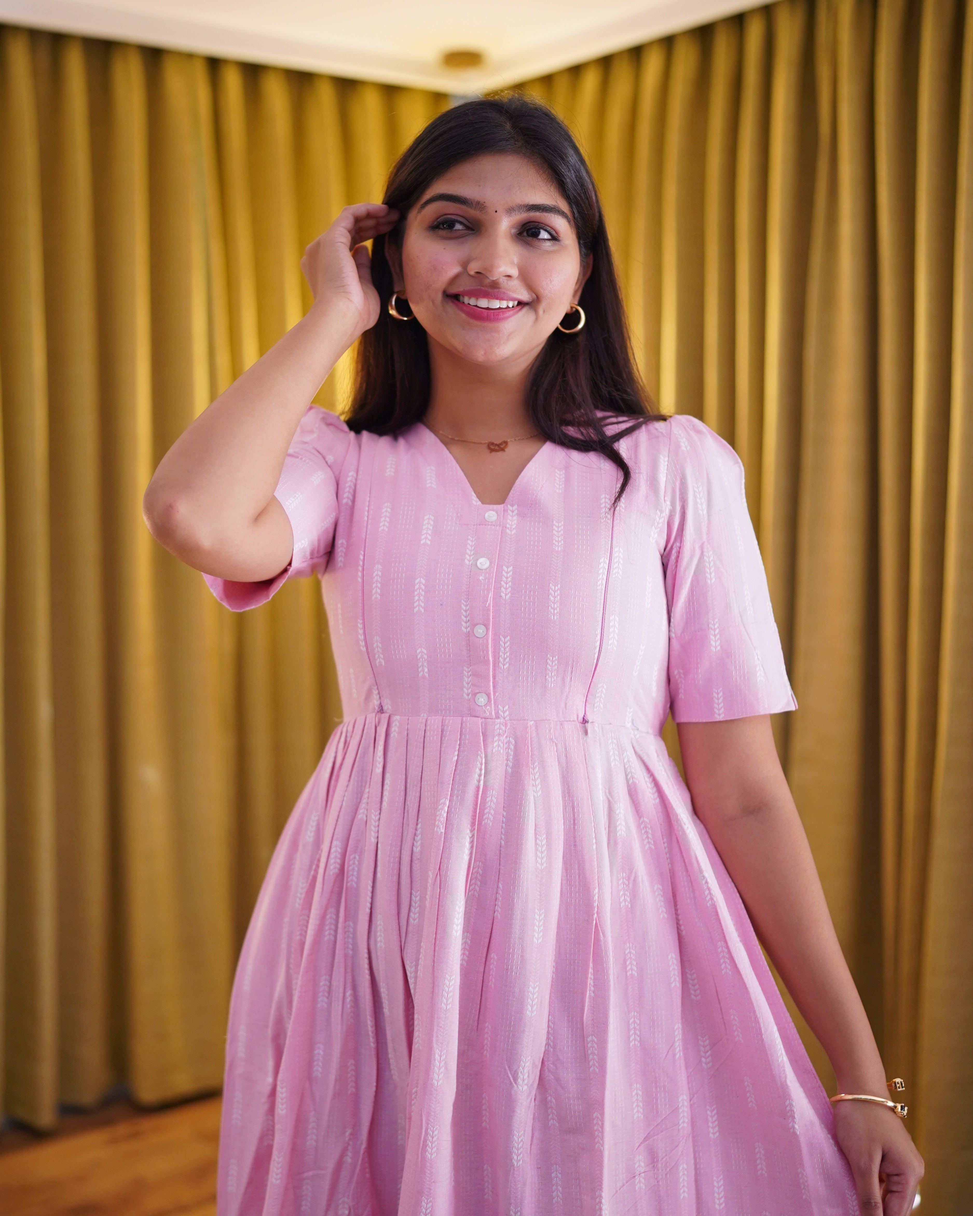 Diya_V3 | Maternity Maxi with Top Lining [Double Side Zips] - DISPATCH DATE _ SEP 01
