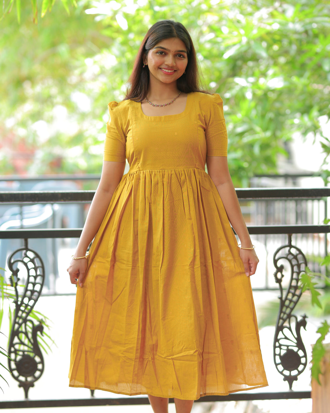 Aditi | Maternity Maxi with Full Lining [Double Side Zips]