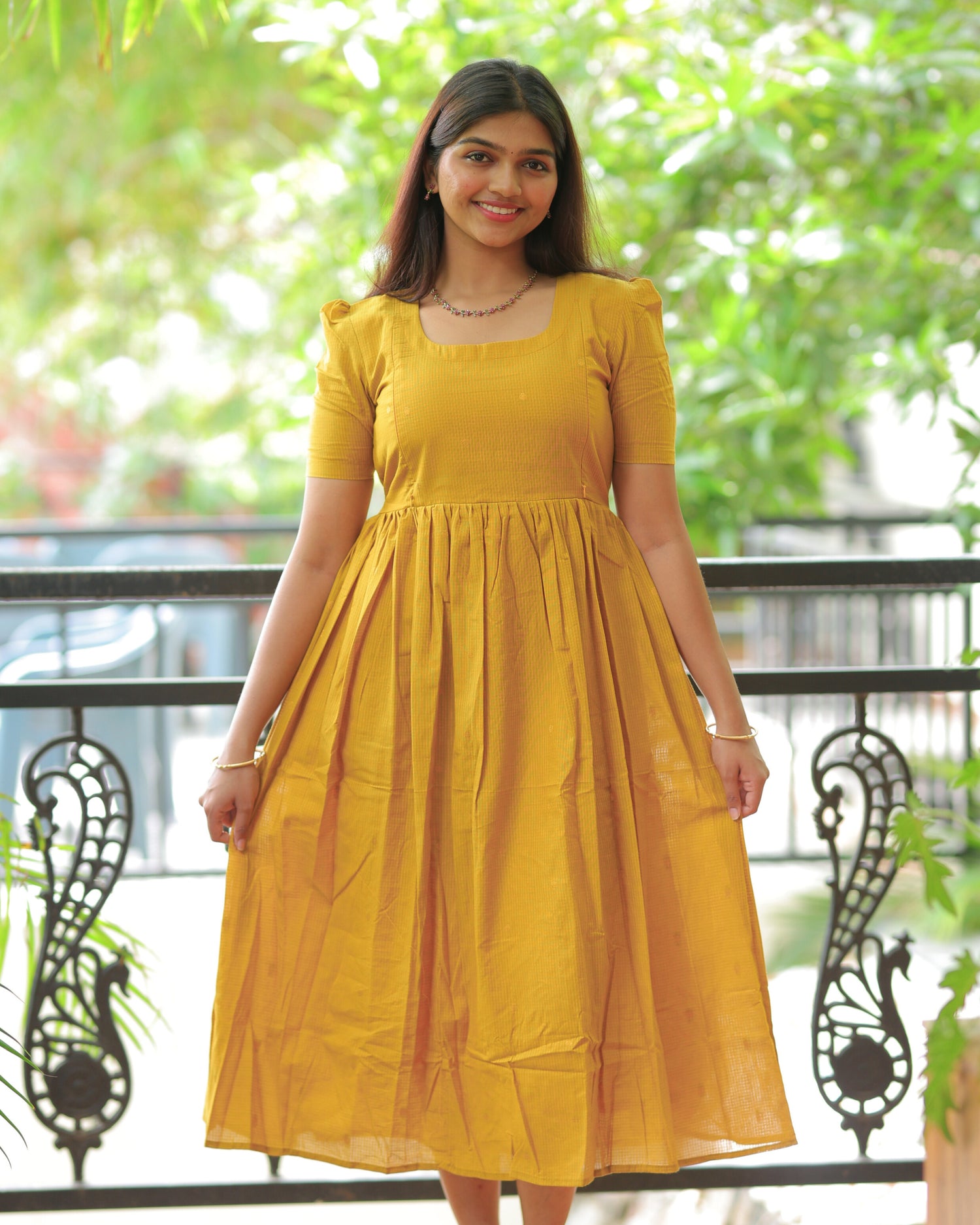Aditi | Maternity Maxi with Full Lining [Double Side Zips]