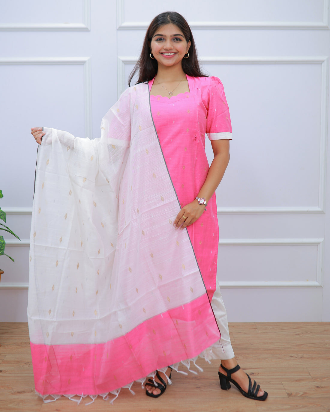 Pooja | Maternity Kurti with Lining [TOP + PANT + DUPATTA]