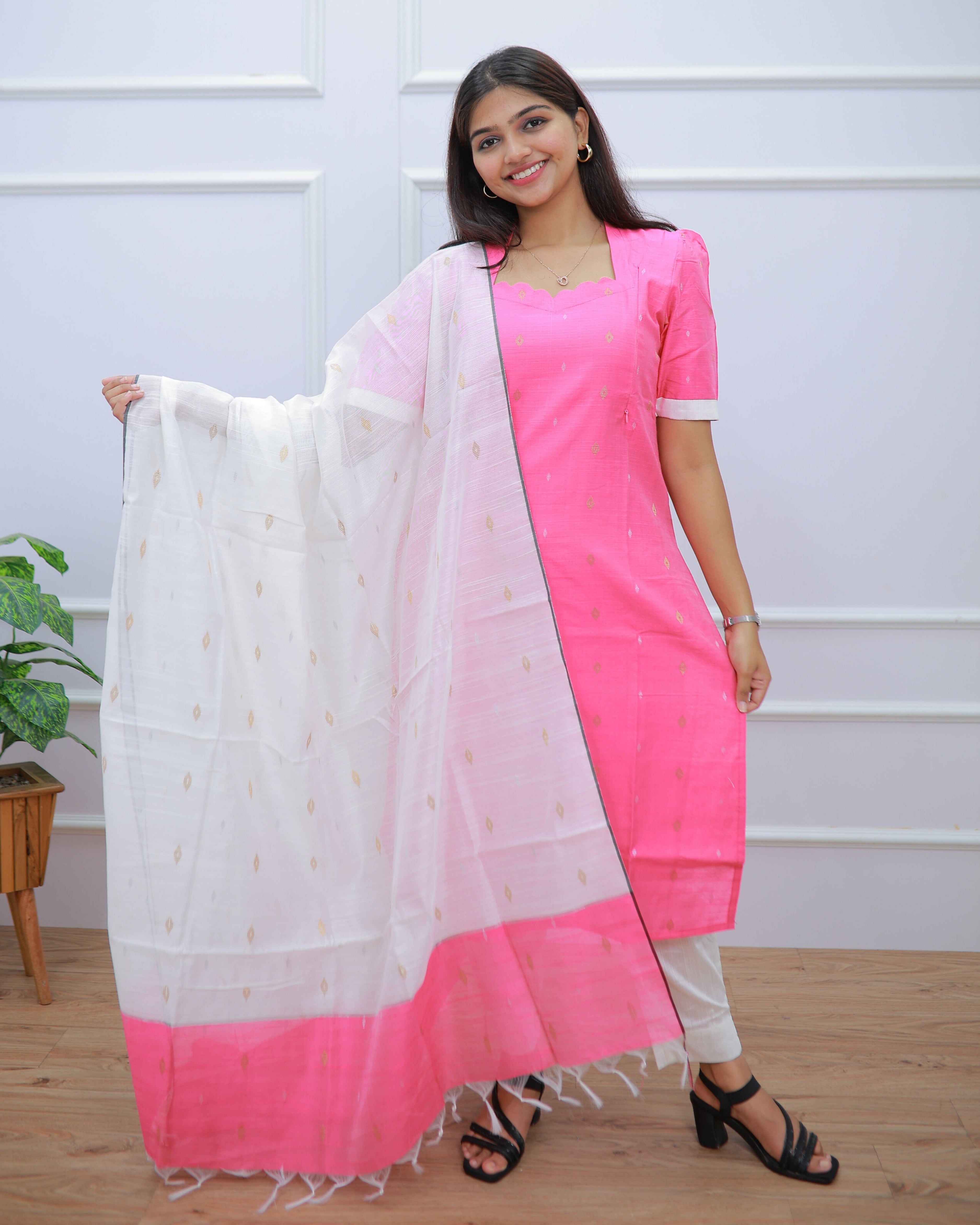 Pooja | Maternity Kurti with Lining [TOP + PANT + DUPATTA]