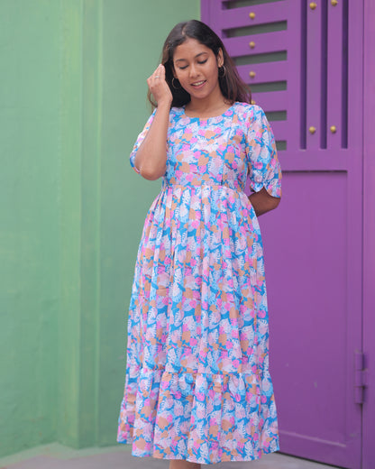 Monika | Maternity Maxi [Double Side Zips]