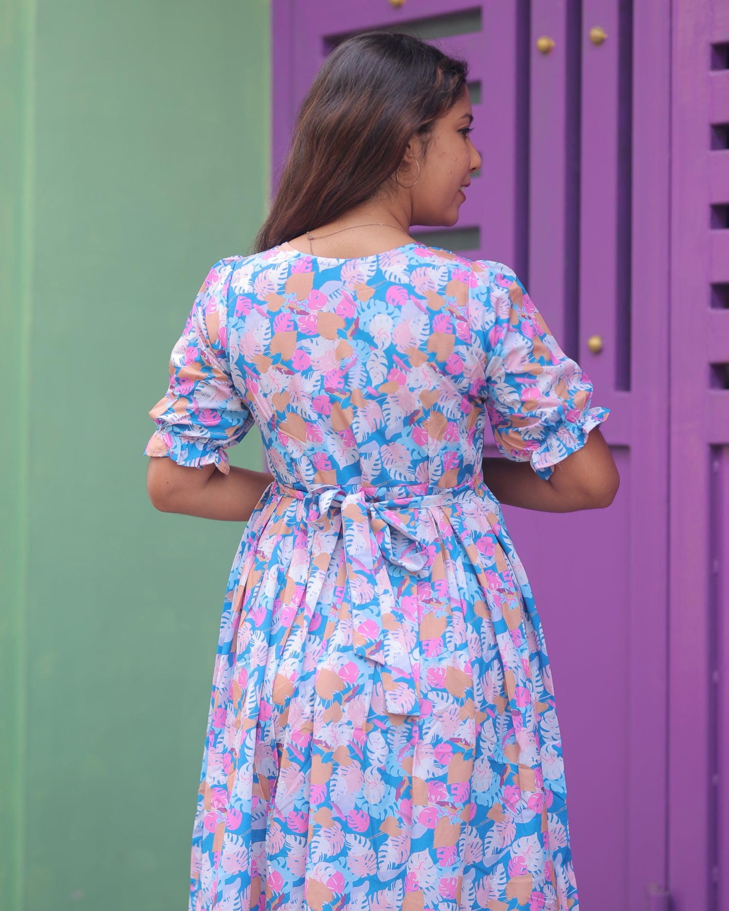 Monika | Maternity Maxi [Double Side Zips]