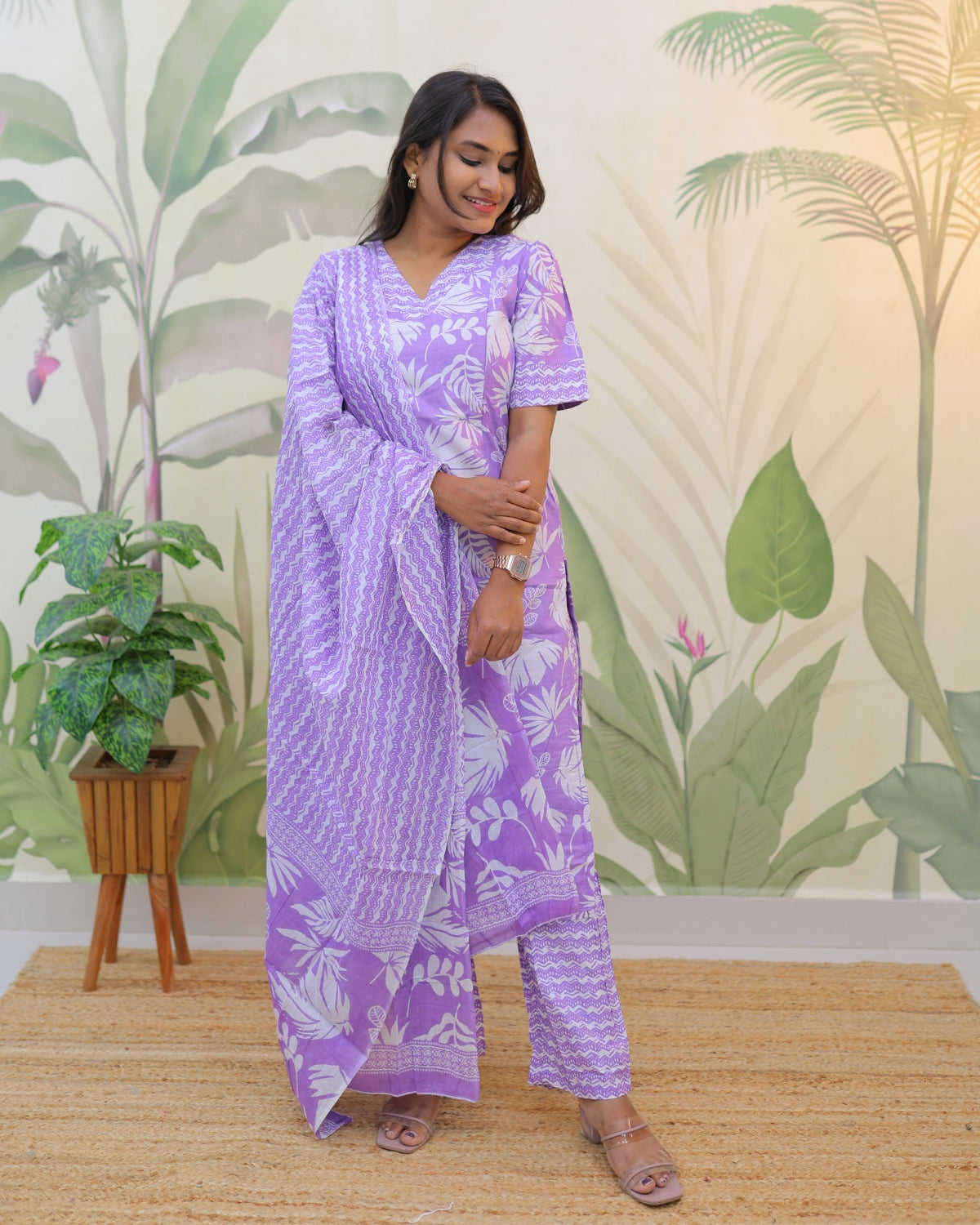 Qahira | Maternity Kurta Set with Lining