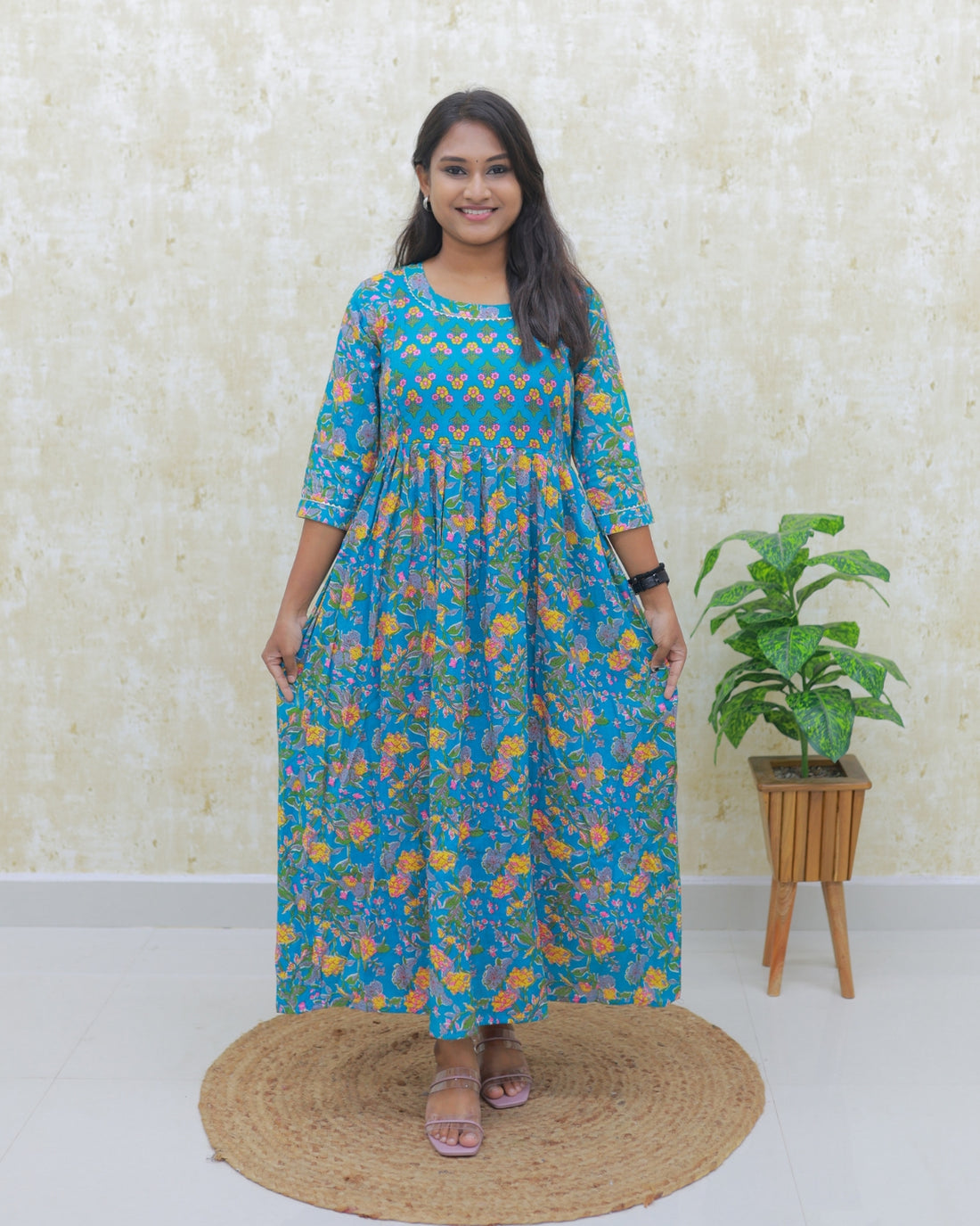 Sahana | Maternity Cotton Kurti