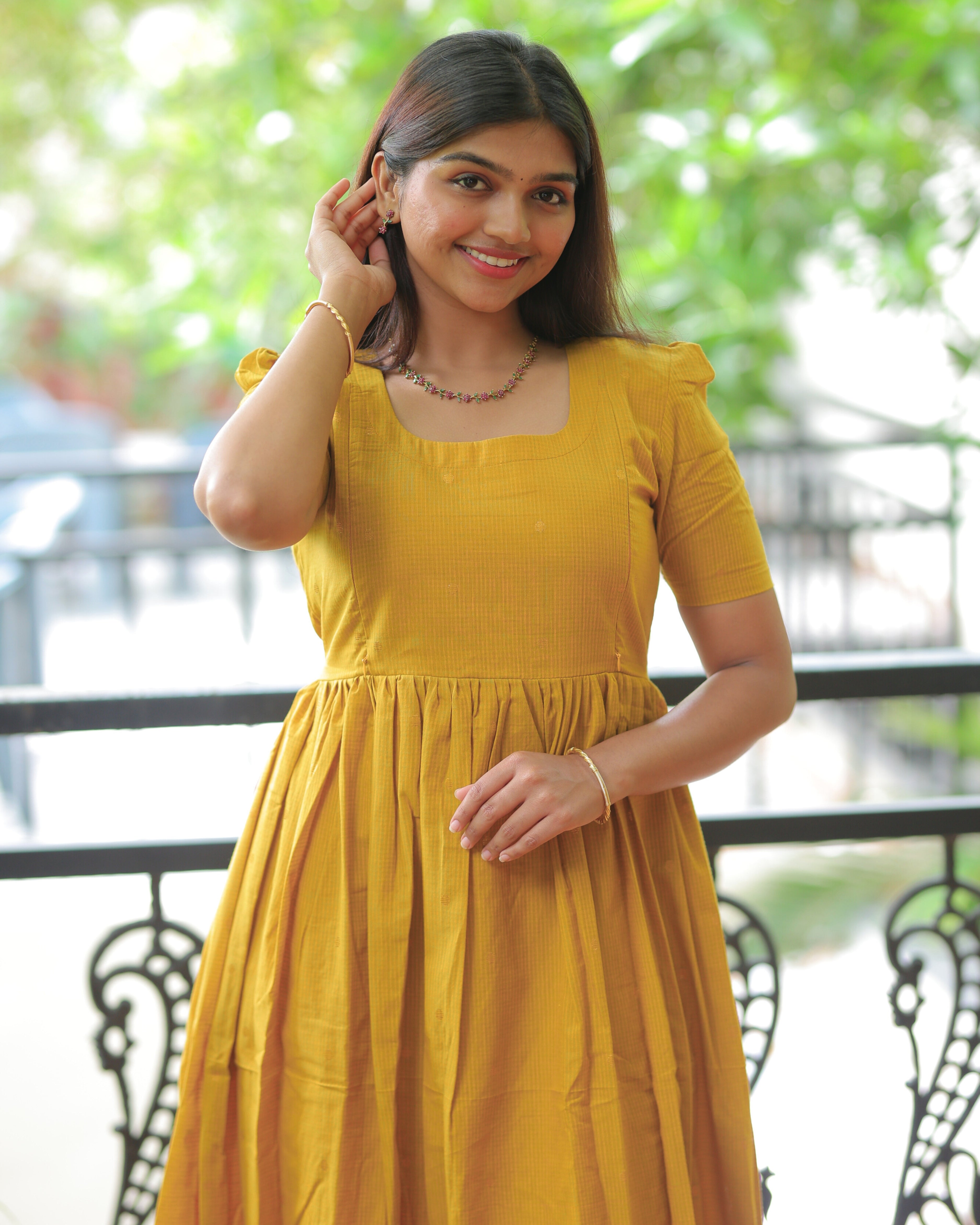 Aditi | Maternity Maxi with Full Lining [Double Side Zips]