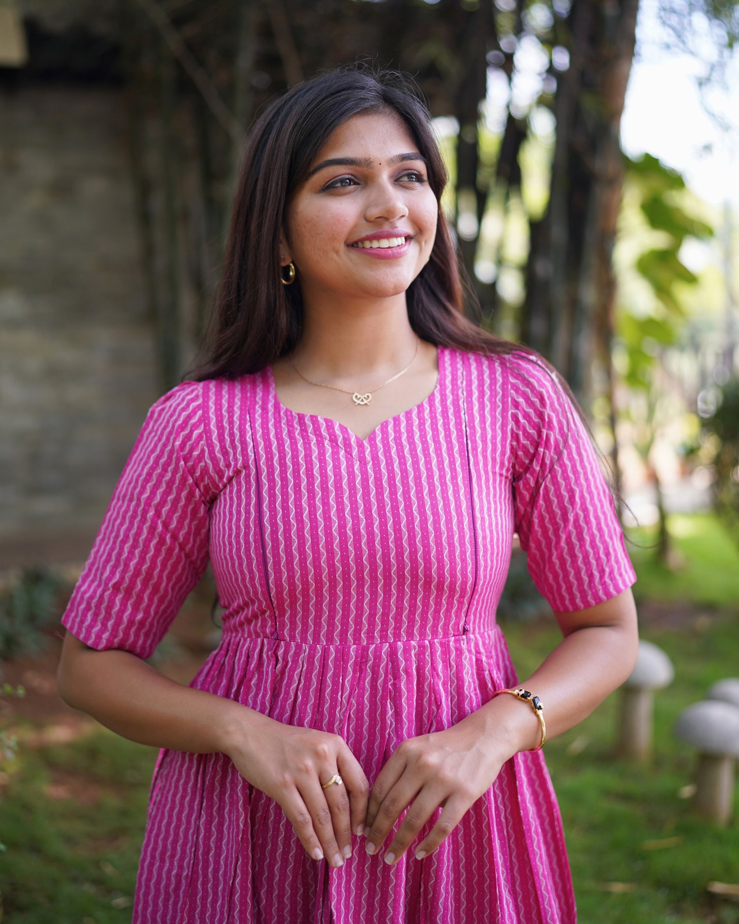 P-Parvati | Maternity Maxi with Top Lining [Double Side Zips] - DISPATCH DATE _ SEP 01