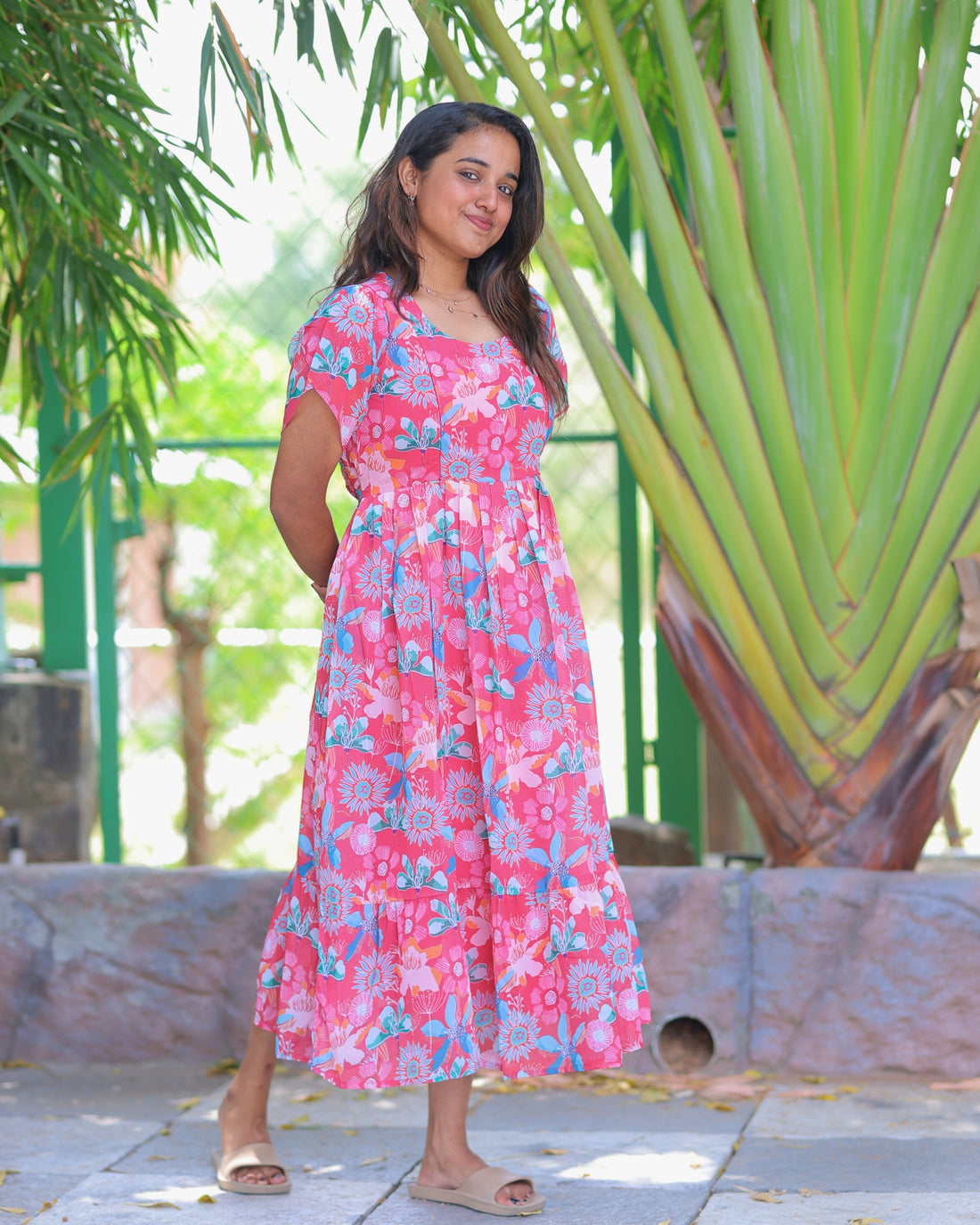 Hima | Maternity Maxi with Full Lining [Double Side Zips] - DISPATCH DATE_SEP-20