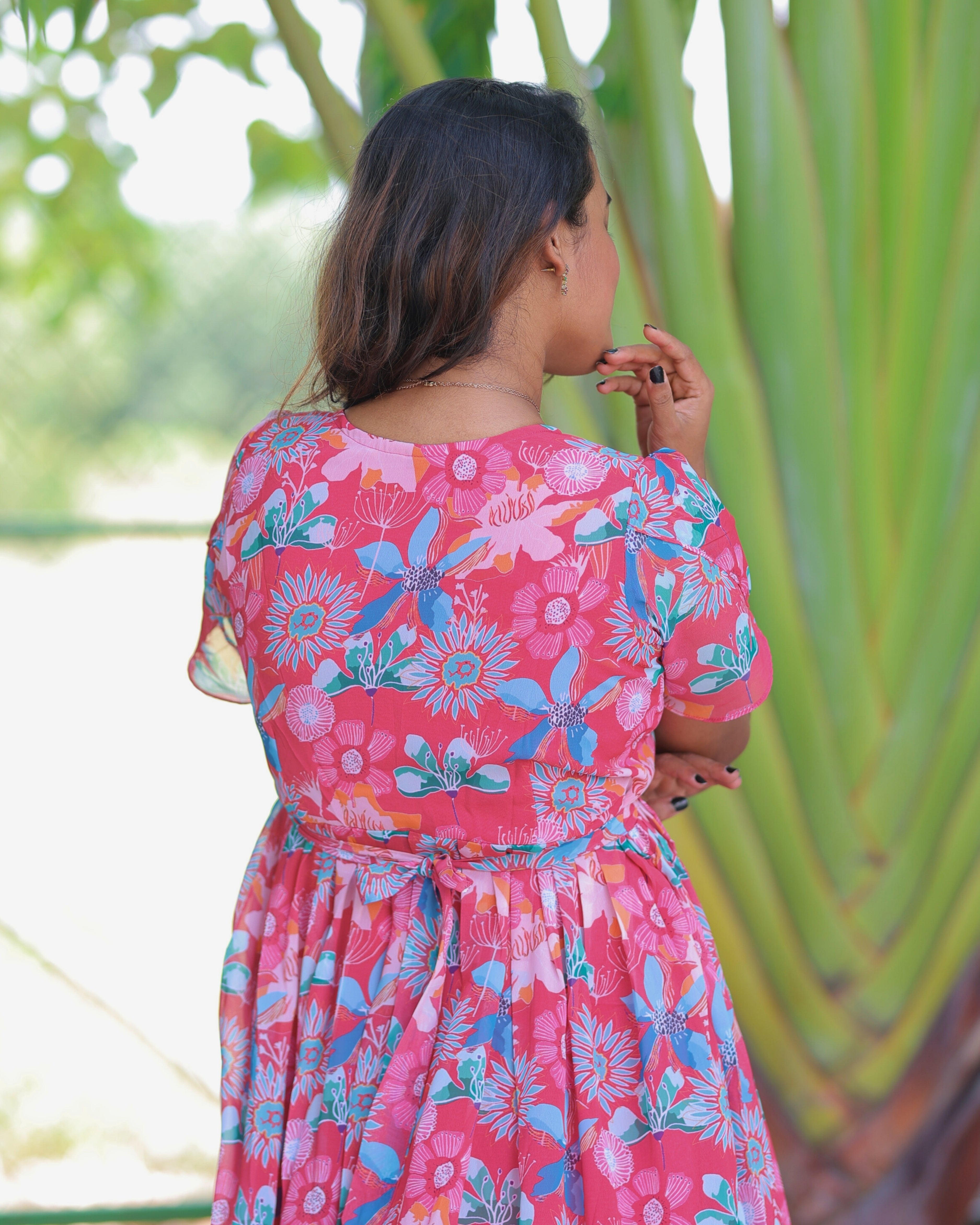 Hima | Maternity Maxi with Full Lining [Double Side Zips] - DISPATCH DATE_SEP-20