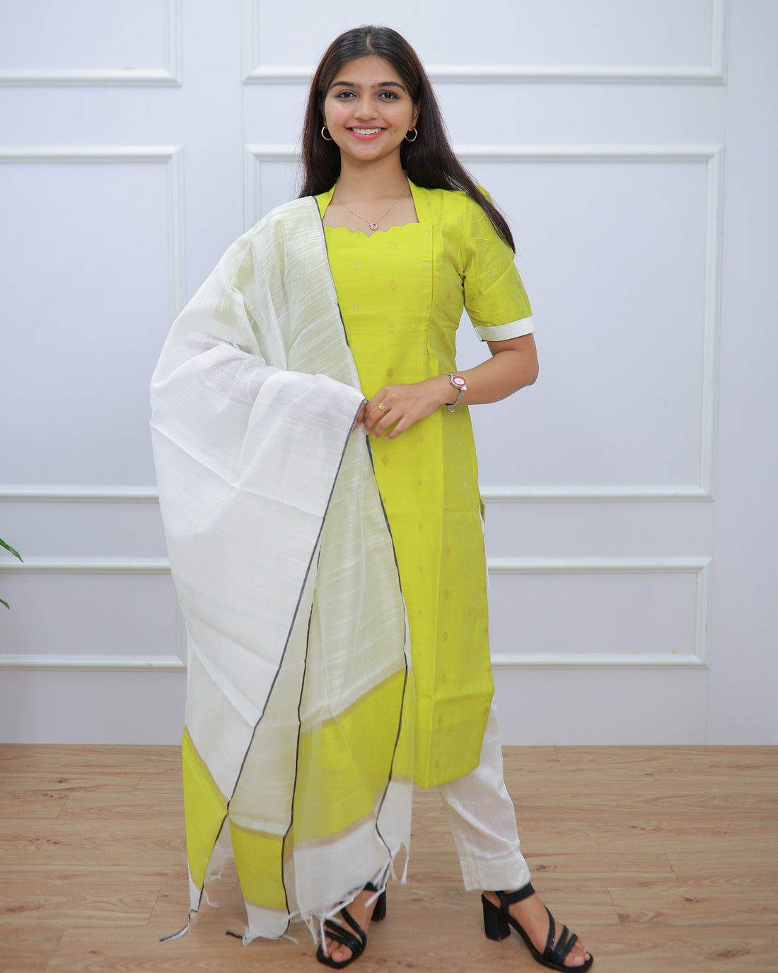 Mangai | Maternity Kurti with Lining [TOP + PANT + DUPATTA]