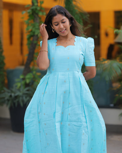 Shivyya | Maternity Maxi with Full Lining [Double Side Zips]