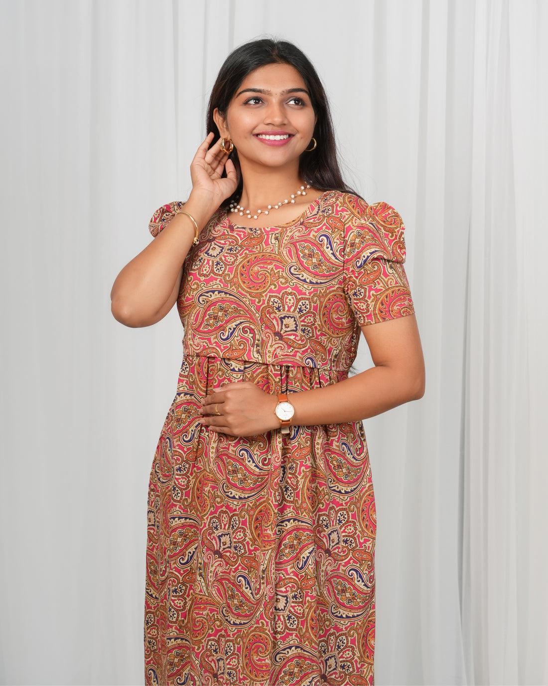 Rangoli Zipless Maternity Loungewear – Full Length