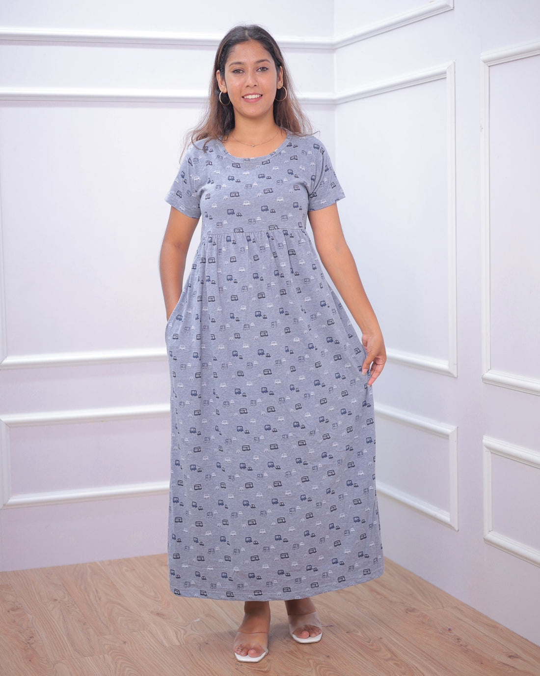Kim | Casual Non-Maternity Loungewear - Normal Sleeve | Full Length