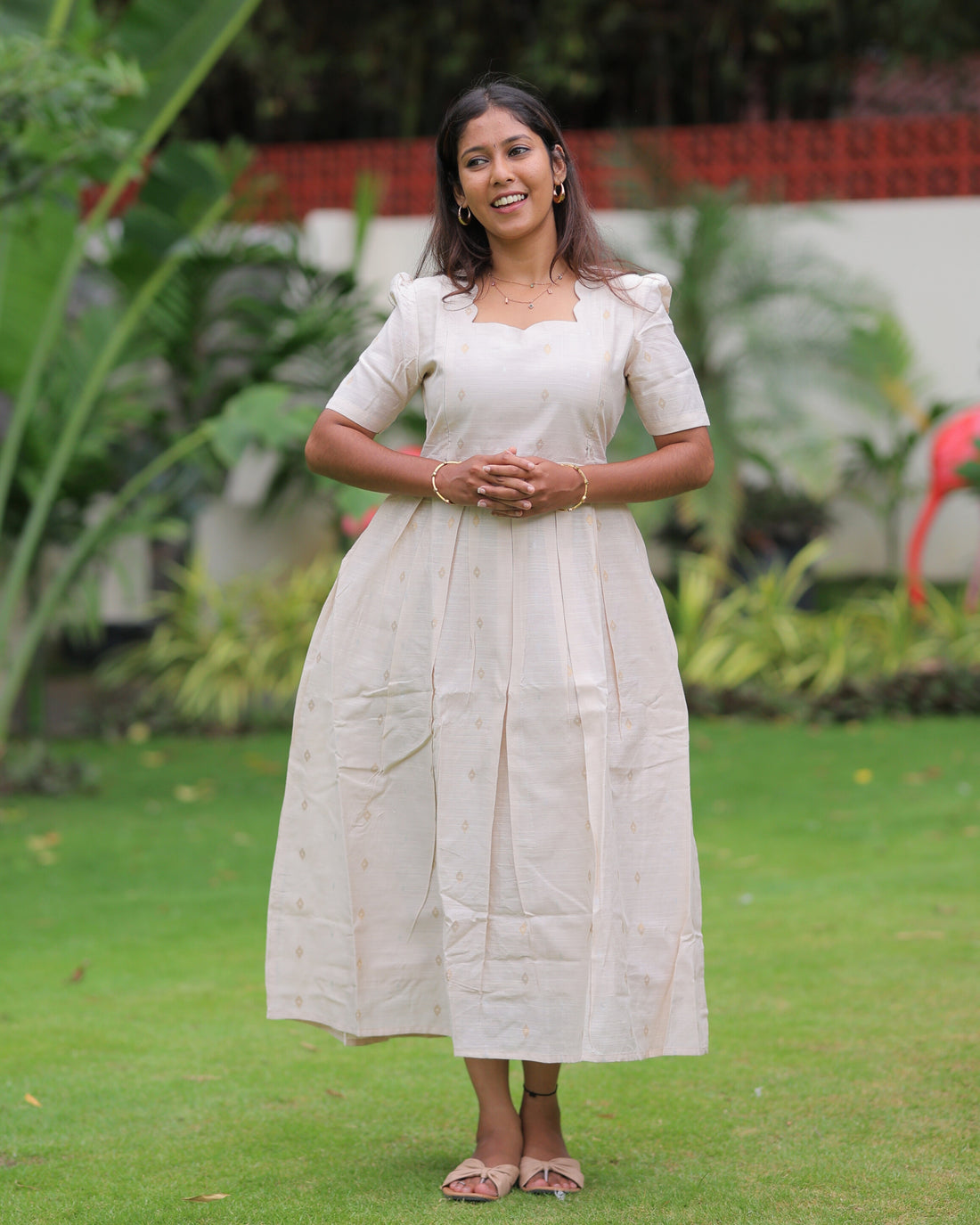 Ruhika | Maternity Maxi with Full Lining [Double Side Zips]