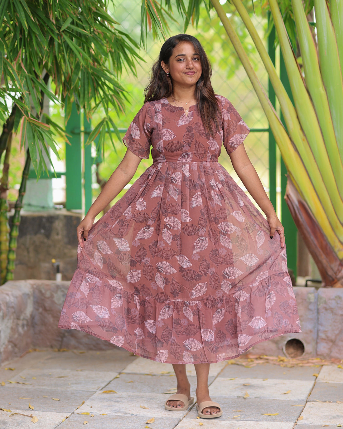 Arphana | Maternity Maxi with Full Lining [Double Side Zips] - DISPATCH DATE_SEP-20